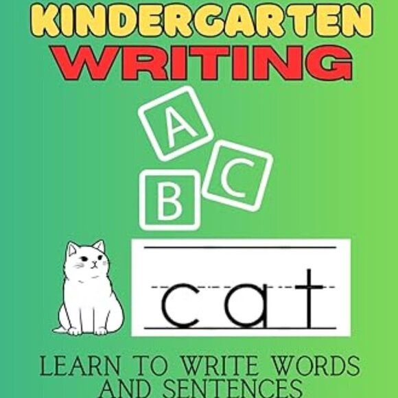Kindergarten Writing: Learn to Write Words and Sentences Paperback - Picture 2 of 3